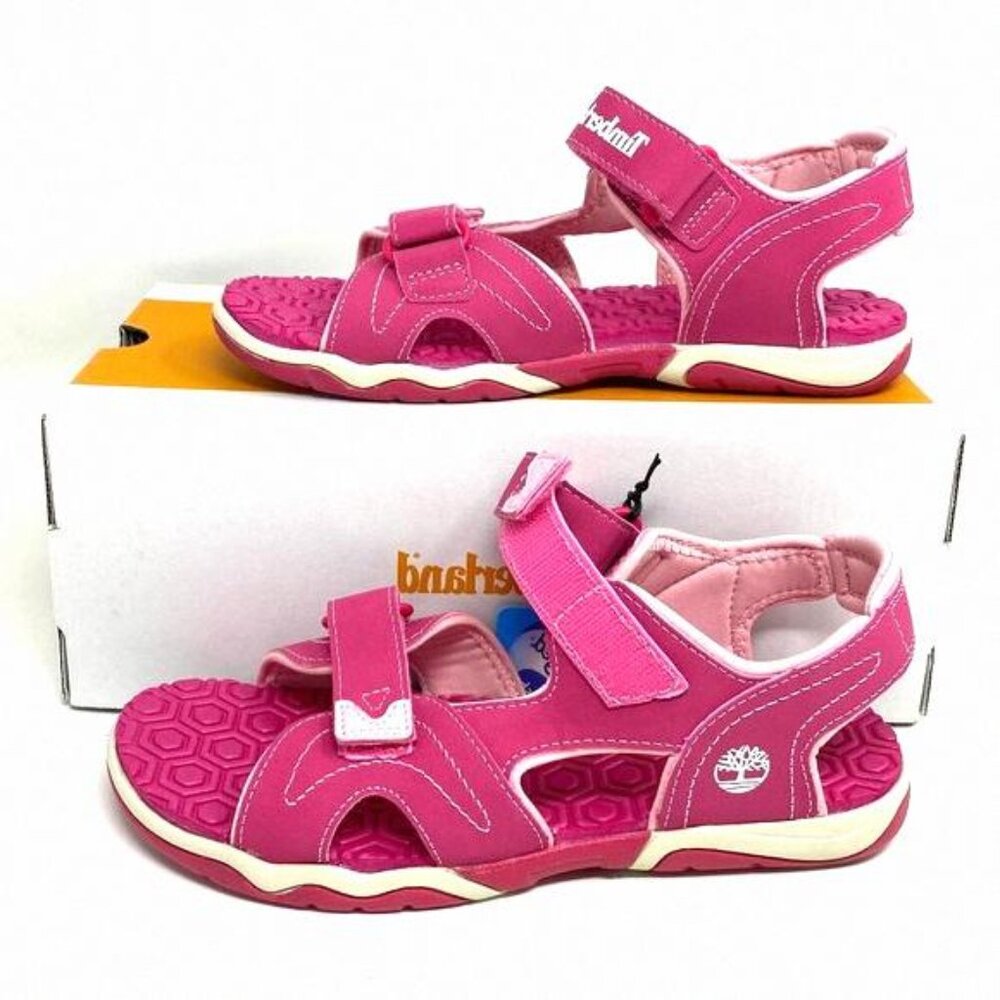 💖MEGA SALE💖Timberland Adventure Seeker Strap Sandal Pink 661 02498A TB Women